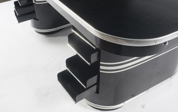 Bild 4 zu Objekt, Rundform Schreibtisch 'Berlin', um 1954, Mauser-Werke, Waldeck, 128B 319