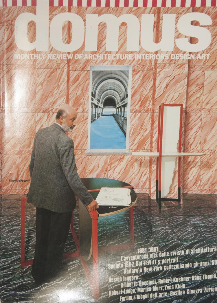 Bild 1 zu Objekt, Konvolut von 95 'Domus'-Heften, 1974-1983, Fachliteratur, 128B 244