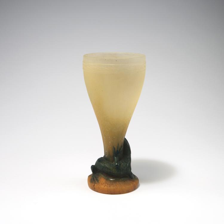 Bild 1 zu Objekt, Vase 'au L&eacute;zard', prior to 1914, Henri Berg&eacute;, Walter, Amalric, Nancy, 129 298