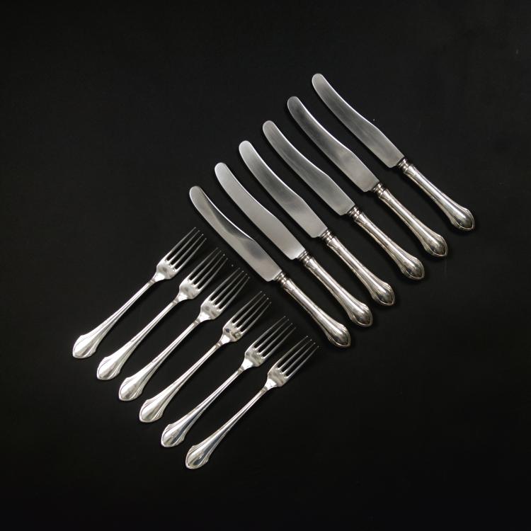 Hauptbild zu Objekt, '152' flatware, 1903, Friedrich Adler, Wilkens & S&ouml;hne, Bremen, 129 430