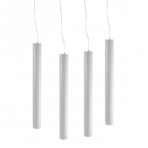 Four 'Fly Candle Fly' pendant lights, 1997