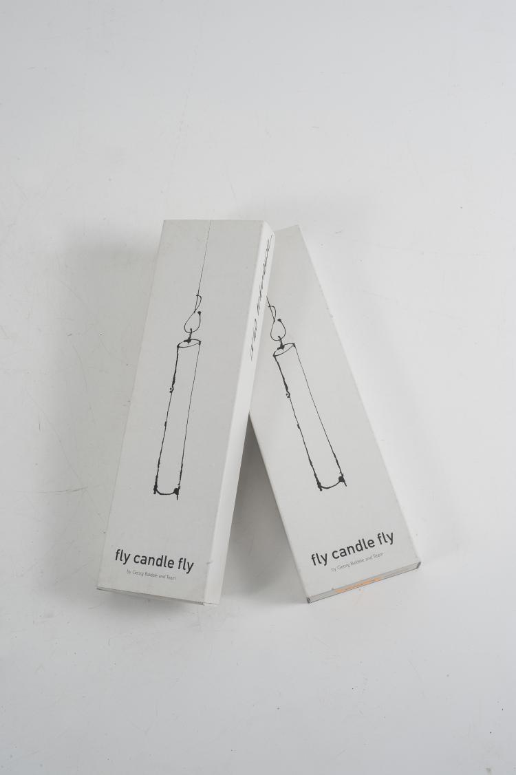 Bild 2 zu Objekt, Four 'Fly Candle Fly' pendant lights, 1997, Georg Baldele, Design M Ingo Maurer, M&uuml;nchen, 128B 517