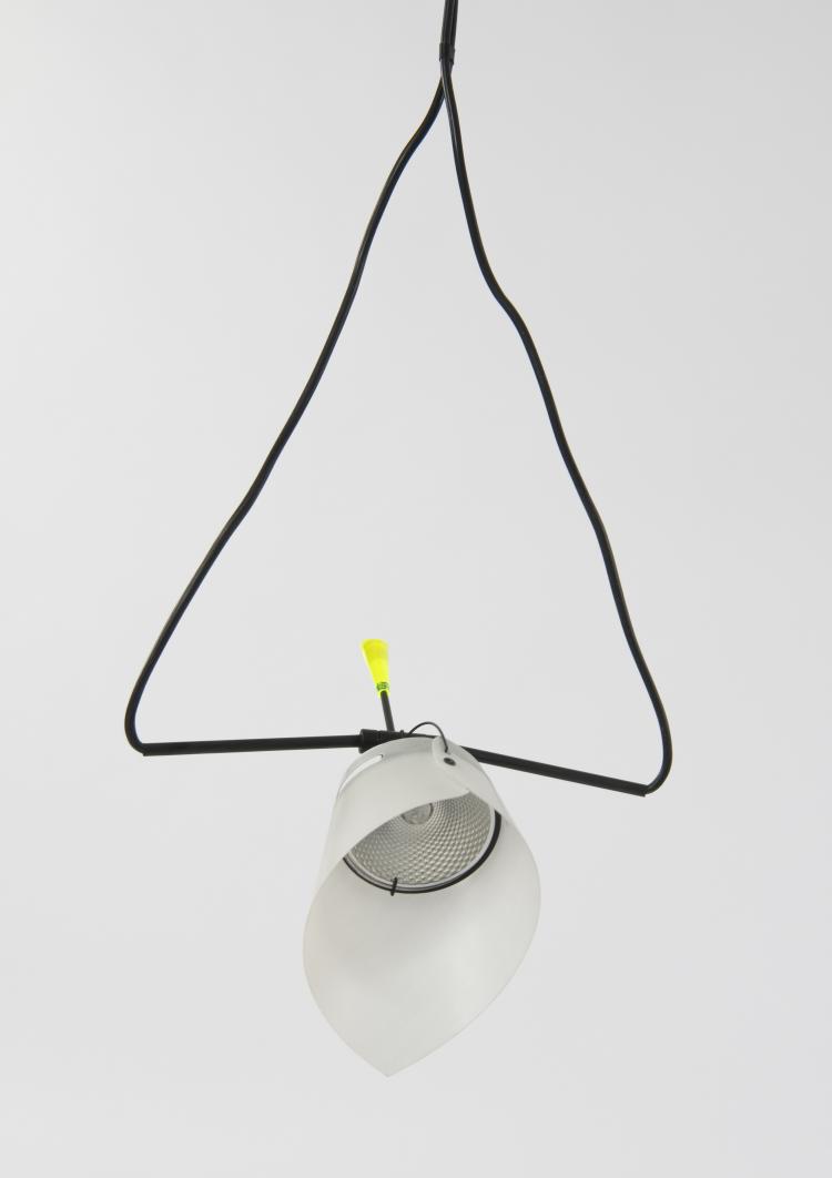 Bild 1 zu Objekt, Two 'Little Black Nothing' pendant lights, 1986, Ingo Maurer, Design M Ingo Maurer, M&uuml;nchen, 128B 507