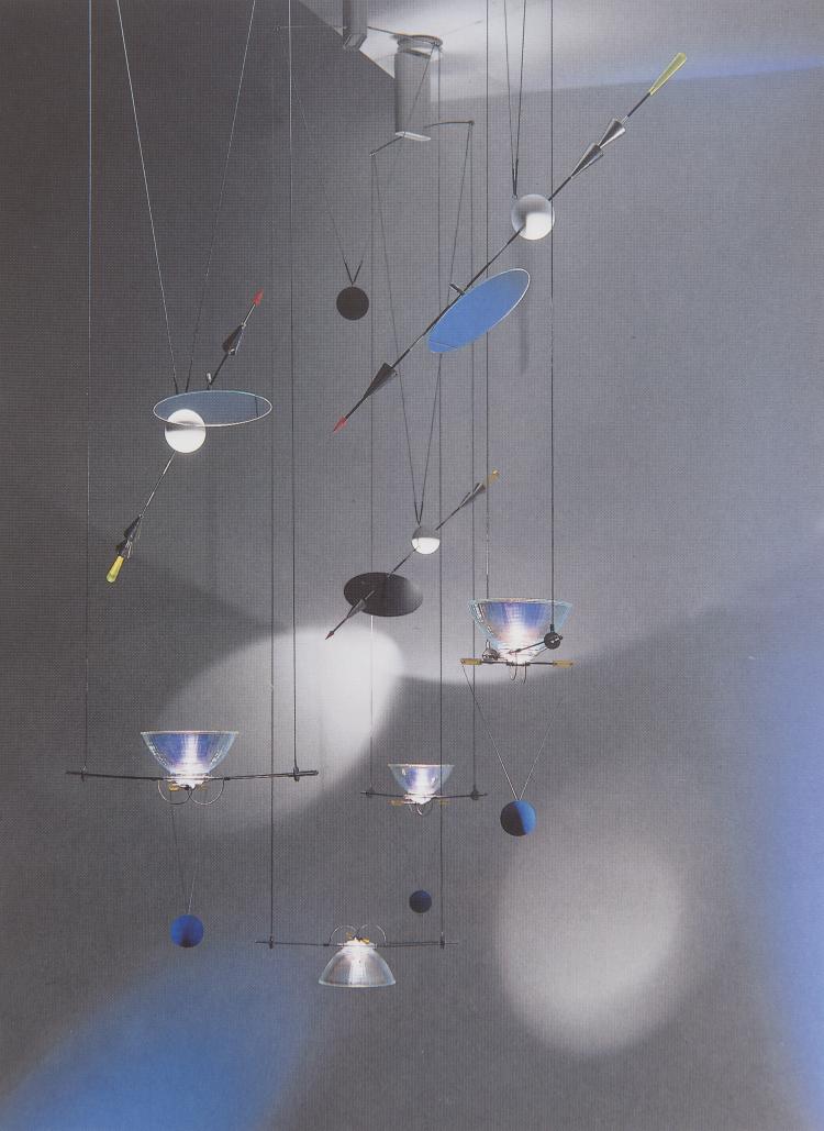 Hauptbild zu Objekt, 'Il&oacute;-Il&uacute;' ceiling light, 1986, Ingo Maurer, Design M Ingo Maurer, M&uuml;nchen, 128B 508