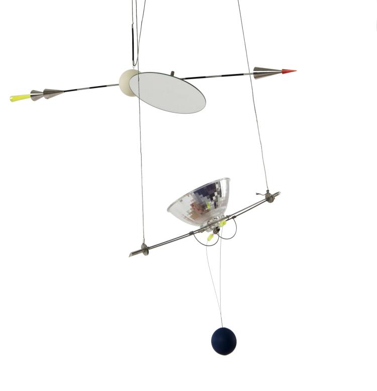 Bild 1 zu Objekt, 'Il&oacute;-Il&uacute;' ceiling light, 1986, Ingo Maurer, Design M Ingo Maurer, M&uuml;nchen, 128B 508