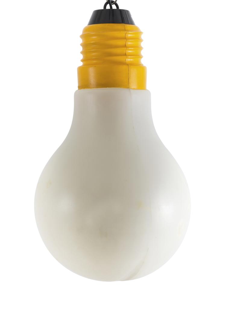 Hauptbild zu Objekt, 'Bulb Bulb' pendant- /floor light, 1966, Ingo Maurer, Design M Ingo Maurer, M&uuml;nchen, 128B 486