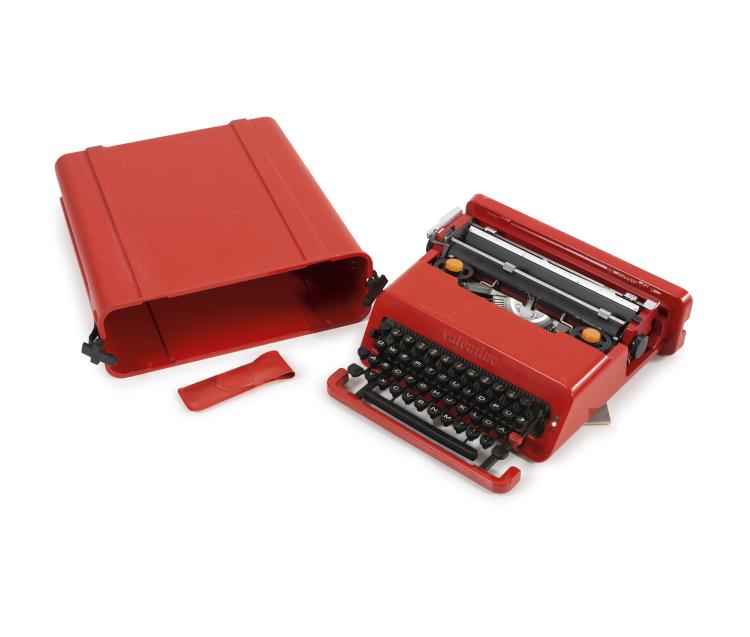 Hauptbild zu Objekt, 'Valentine S' typewriter, 1969, Ettore Sottsass, Olivetti, Ivrea, 128B 394