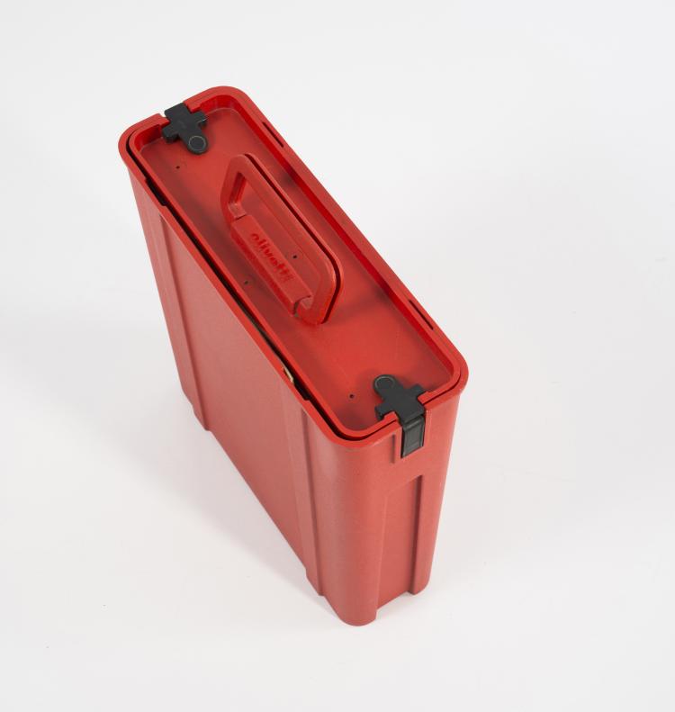 Bild 1 zu Objekt, 'Valentine S' typewriter, 1969, Ettore Sottsass, Olivetti, Ivrea, 128B 394