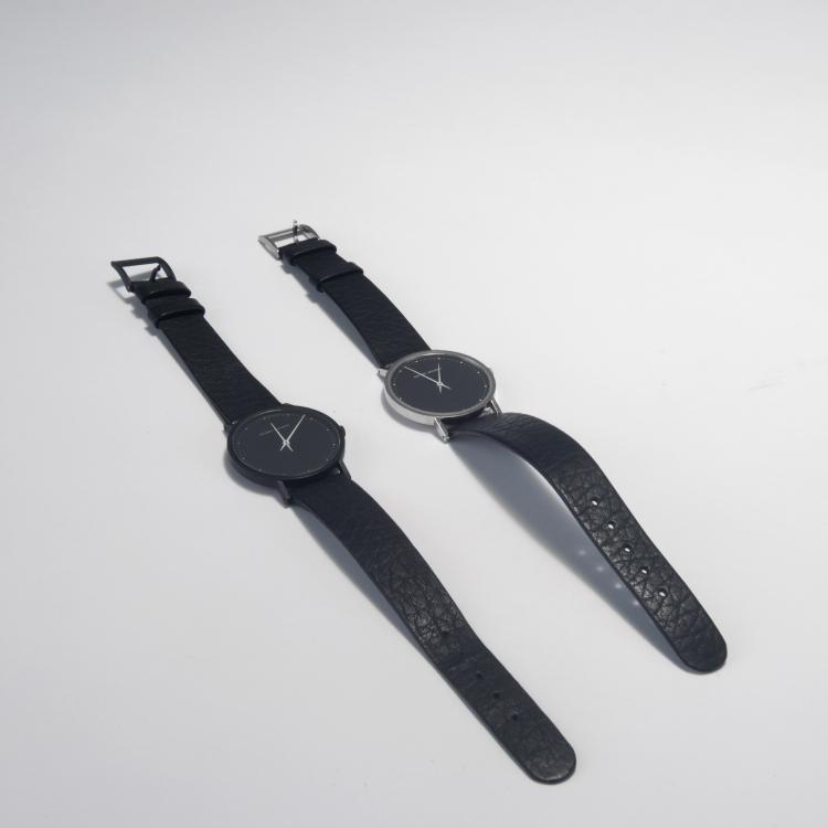 Bild 1 zu Objekt, Two '321' wrist watches, c1970, Henning Koppel, Jensen, Georg, Kopenhagen, 128A 136