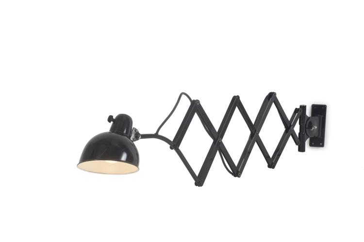 Hauptbild zu Objekt, Extensible wall light, c1930, Christian Dell, Kaiser & Co., Neheim-H&uuml;sten, 128B 212