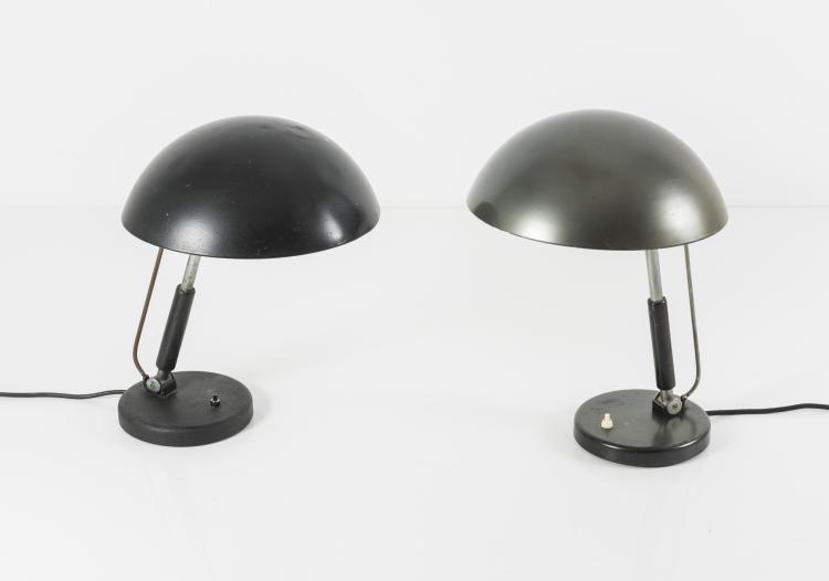 Bild 3 zu Objekt, Zwei Tischleuchten, um 1930, Karl Trabert, Schanzenbach & Co., Frankfurt, 128B 215