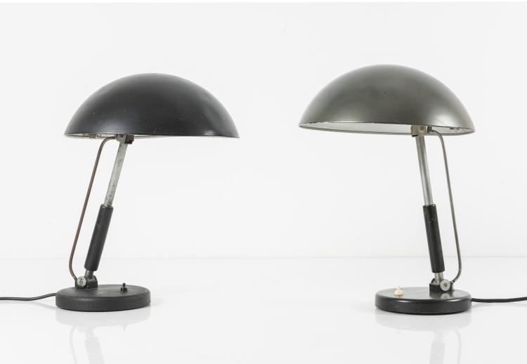Bild 4 zu Objekt, Zwei Tischleuchten, um 1930, Karl Trabert, Schanzenbach & Co., Frankfurt, 128B 215