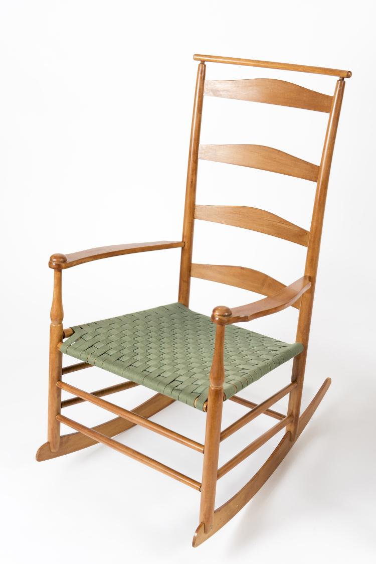 Bild 9 zu Objekt, Two NO. 7 Shawl back shaker rockers', 1850s, Shaker Workshops, Ashburnham, MA, 128B 188