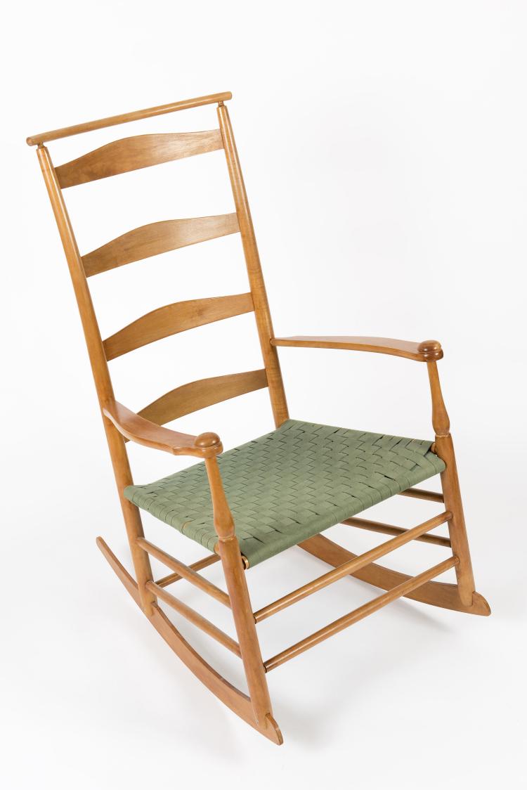 Bild 10 zu Objekt, Two NO. 7 Shawl back shaker rockers', 1850s, Shaker Workshops, Ashburnham, MA, 128B 188