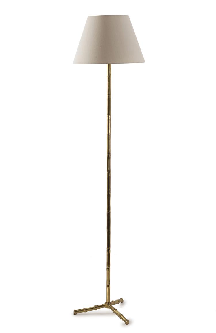 Hauptbild zu Objekt, Stehleuchte, 1960er Jahre, Maison Bagu&egrave;s, Paris, 128B 425