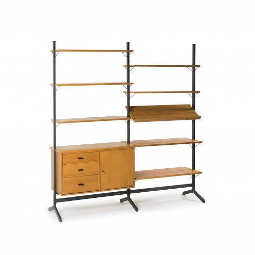 Freestanding 'Pira' shelving system c1958