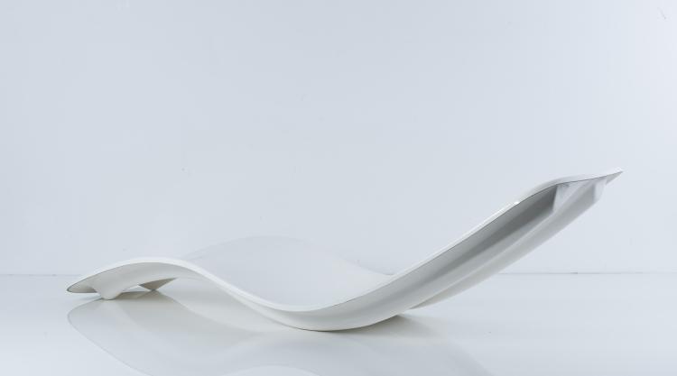 Bild 2 zu Objekt, Liegestuhl, um 1970, Charles Zublena, Plastique de Bourgogne (zugeschrieben), 128B 542