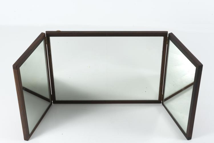 Bild 1 zu Objekt, Mirror, c1955, Aksel Kjersgaard, Odder M&oslash;belfabrik, D&auml;nemark, 128A 108