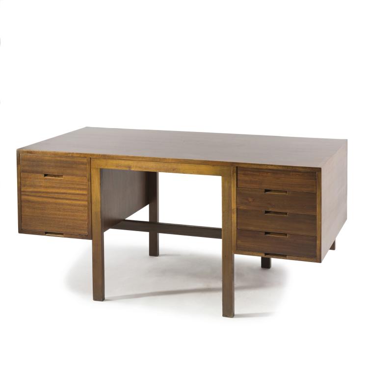 Hauptbild zu Objekt, Schreibtisch 'Canaan', 1955, Marcel Breuer, Gavina, Mailand, 128B 310
