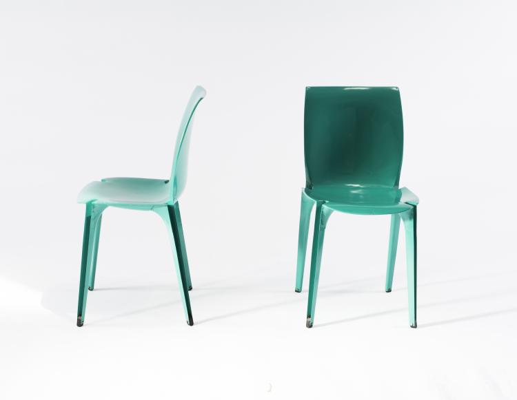 Bild 1 zu Objekt, Zwei St&uuml;hle 'Lambda', 1963, Marco Zanuso, Gavina, Mailand, 128B 440