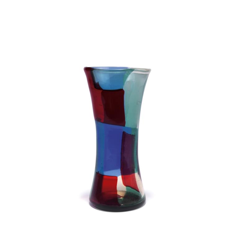 Hauptbild zu Objekt, Rare 'Pezzato' vase, 1951, Fulvio Bianconi, Venini & C., Murano, 128C 661