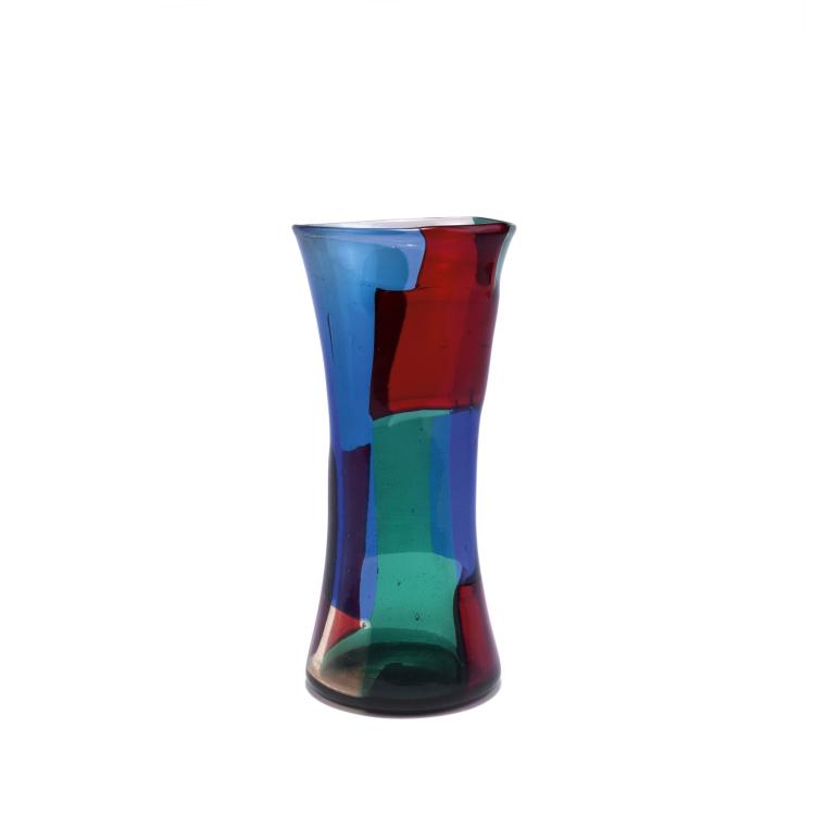 Bild 1 zu Objekt, Rare 'Pezzato' vase, 1951, Fulvio Bianconi, Venini & C., Murano, 128C 661