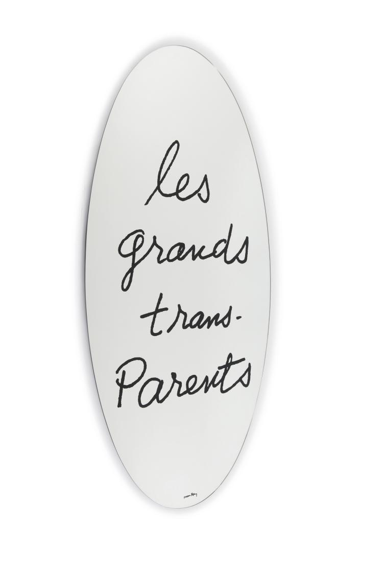 Hauptbild zu Objekt, Wandspiegel 'Les grands trans-Parents', 1971, Man Ray, Simon Gavina, Mailand, 128B 551