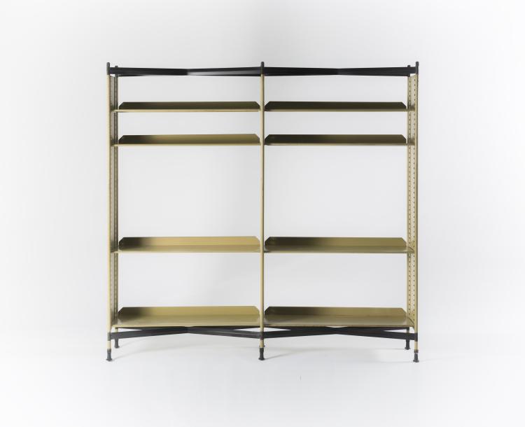 Hauptbild zu Objekt, Regalsystem 'Spazio', 1959, Studio B.B.P.R., Olivetti, Ivrea, 128B 359