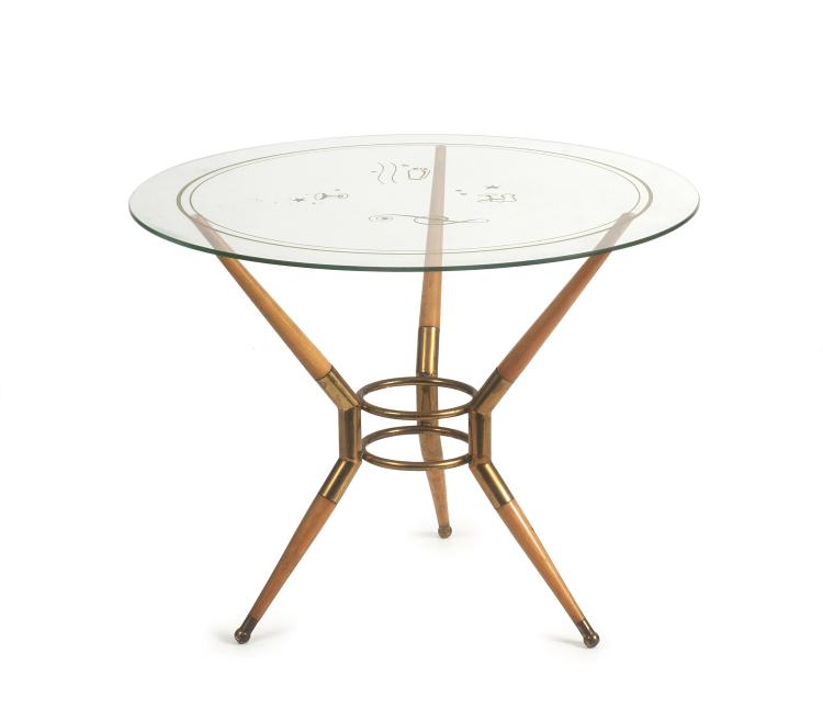 Hauptbild zu Objekt, Beistelltisch, um 1955, Italien, 128B 316