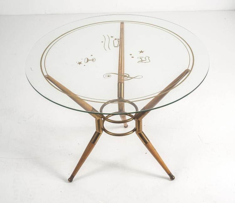 Bild 1 zu Objekt, Beistelltisch, um 1955, Italien, 128B 316