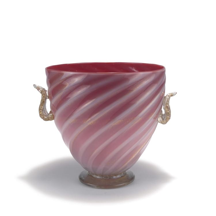 Hauptbild zu Objekt, 'Pesco oro' vase, c1936 , Flavio Poli, Seguso Vetri d'Arte, Murano, 128C 755