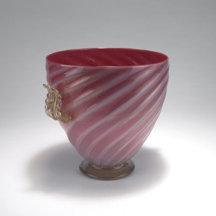 Bild 1 zu Objekt, 'Pesco oro' vase, c1936 , Flavio Poli, Seguso Vetri d'Arte, Murano, 128C 755