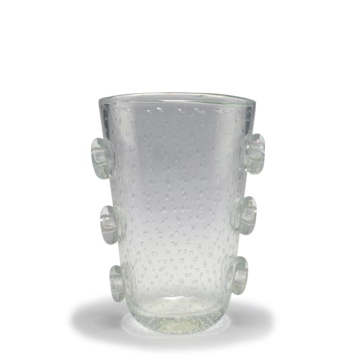 Hauptbild zu Objekt, Vase 'A bolle', um 1936, Ercole Barovier, Ferro Toso Barovier, Murano; Barovier & Toso, Murano, 128C 714