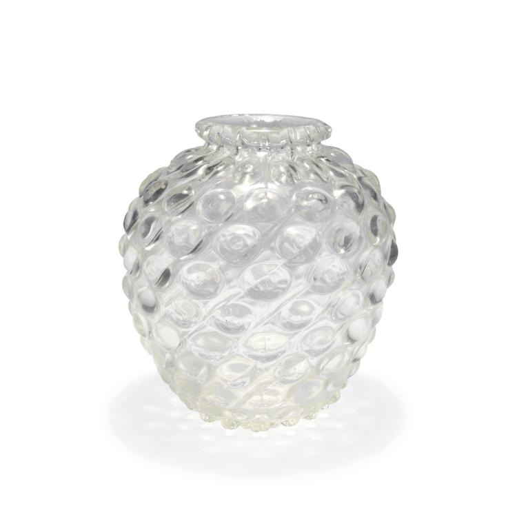 Hauptbild zu Objekt, Vase 'Cristallo ottico', um 1939, Flavio Poli, Seguso Vetri d'Arte, 128C 758