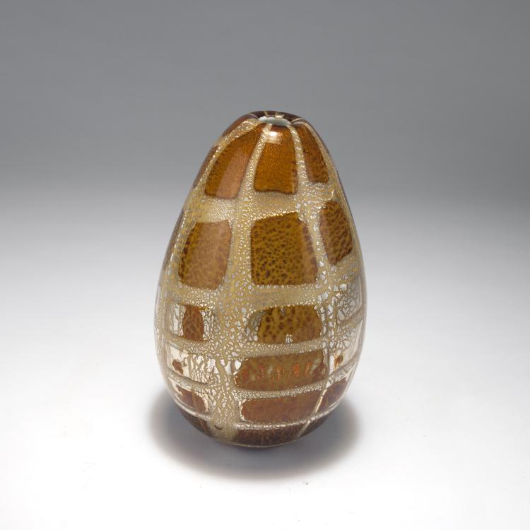 Bild 1 zu Objekt, Vase 'A reazione policroma', um 1952, Giulio Radi, A.Ve.M., Murano, 128C 746