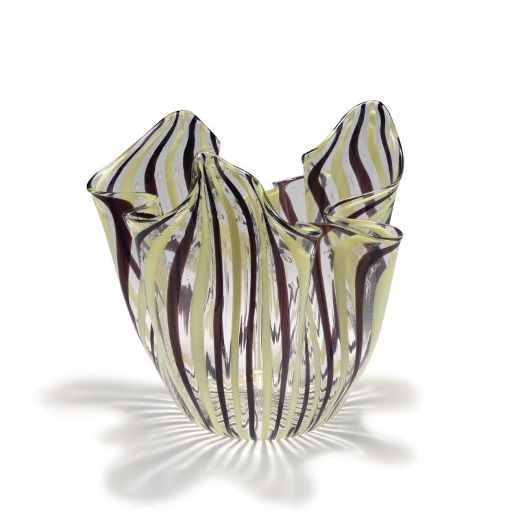 Hauptbild zu Objekt, 'Fazzoletto' vase, c1949, Fulvio Bianconi, Venini & C., Murano, 128C 636