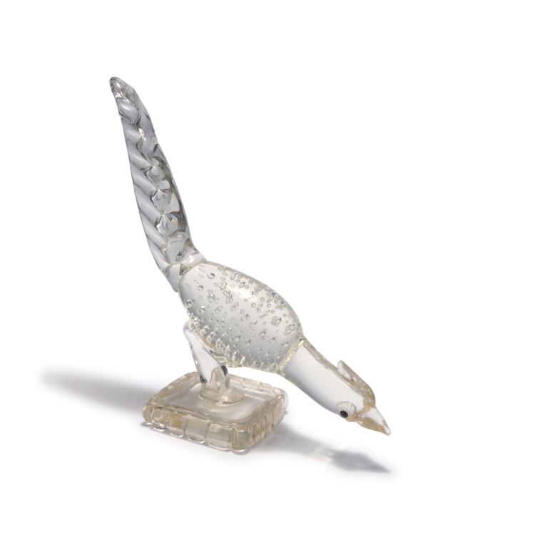 Hauptbild zu Objekt, Bird, c1937, Ercole Barovier, Ferro Toso Barovier, Murano, 128C 715