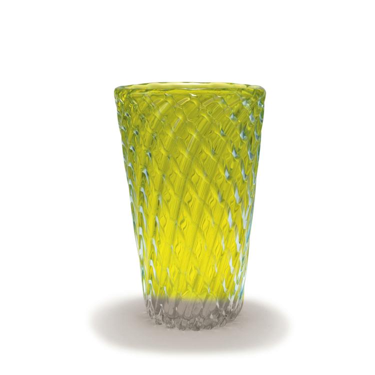 Bild 1 zu Objekt, 'A griglia' vase, c1961, Archimede Seguso, Seguso, Archimede, Murano, 128C 799