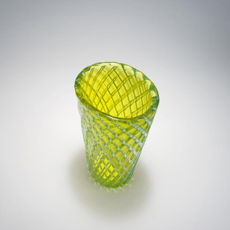 Bild 2 zu Objekt, 'A griglia' vase, c1961, Archimede Seguso, Seguso, Archimede, Murano, 128C 799