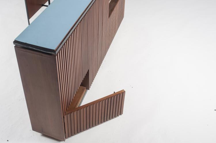 Bild 2 zu Objekt, Schreibtisch und Arbeitstisch, um 1958, Italien, 128B 352