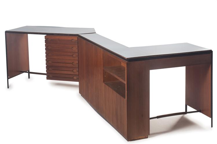 Bild 4 zu Objekt, Schreibtisch und Arbeitstisch, um 1958, Italien, 128B 352