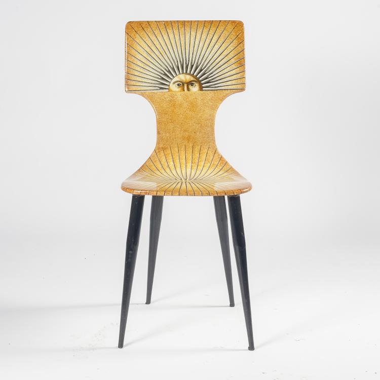 Bild 1 zu Objekt, Stuhl 'Sole', 1990er Jahre, Piero Fornasetti, Fornasetti, Mailand, 128B 382