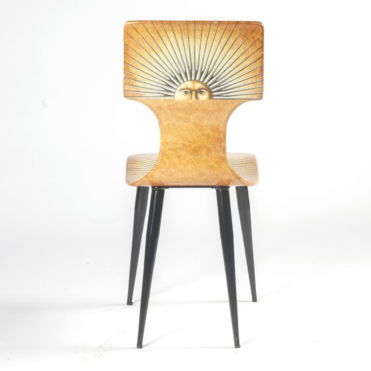 Bild 3 zu Objekt, Stuhl 'Sole', 1990er Jahre, Piero Fornasetti, Fornasetti, Mailand, 128B 382