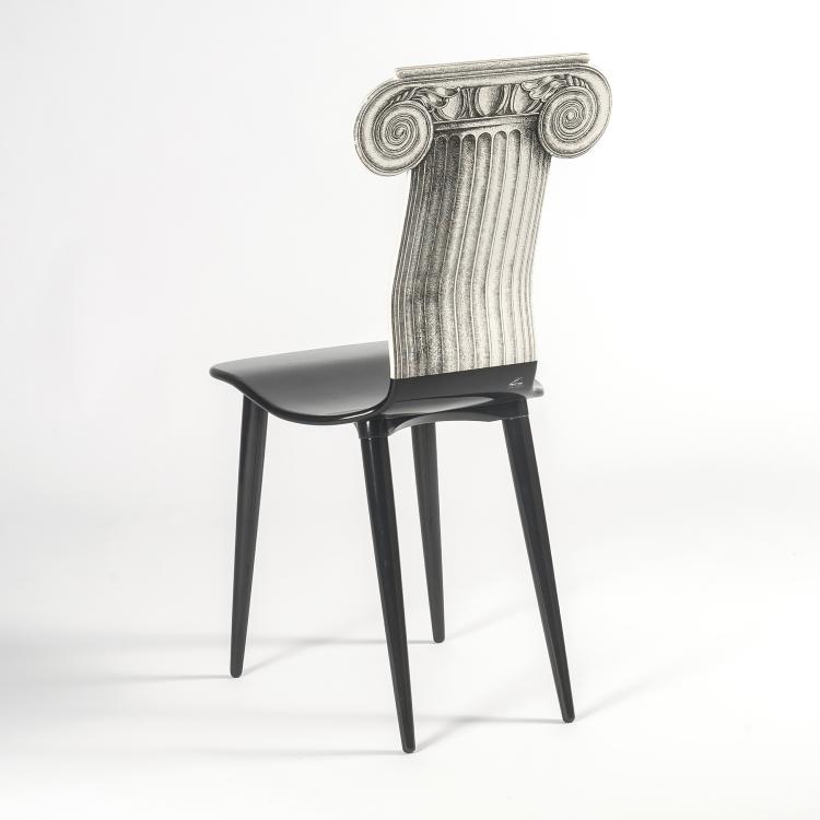 Bild 3 zu Objekt, 'Capitello Ionico' chair, 1980 , Piero Fornasetti, Fornasetti, Mailand, 128B 381