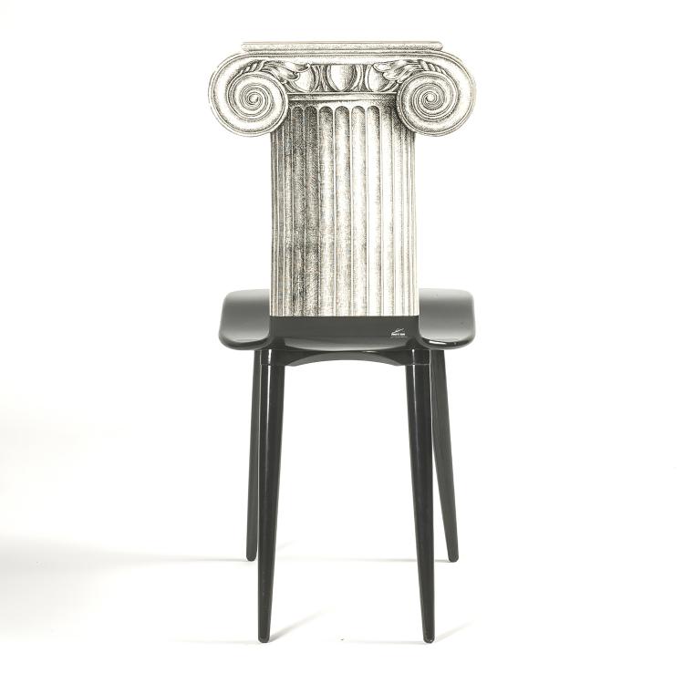 Bild 4 zu Objekt, 'Capitello Ionico' chair, 1980 , Piero Fornasetti, Fornasetti, Mailand, 128B 381