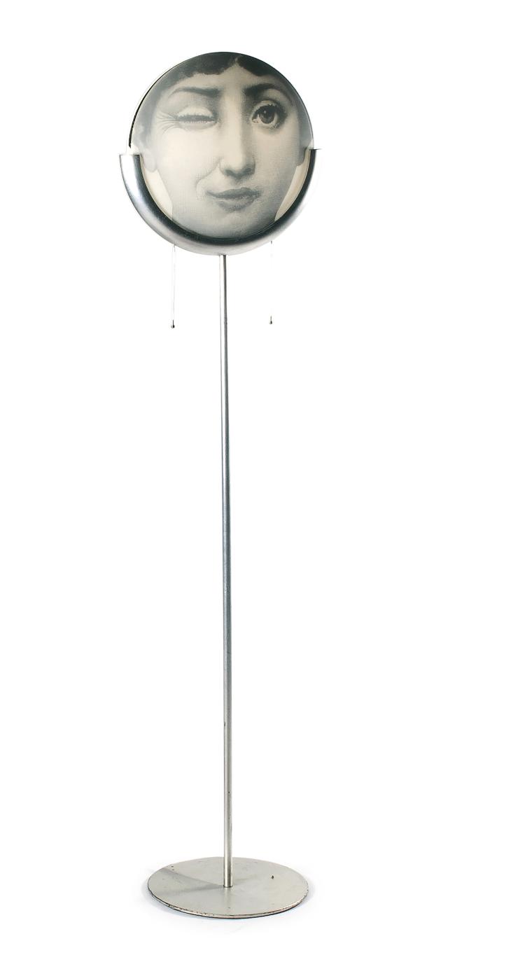 Hauptbild zu Objekt, Stehleuchte 'Tema e Variazioni', um 1996, Barnaba Fornasetti, Antonangeli Illuminazione, Paderno Dugnano/ Mailand, 128B 386