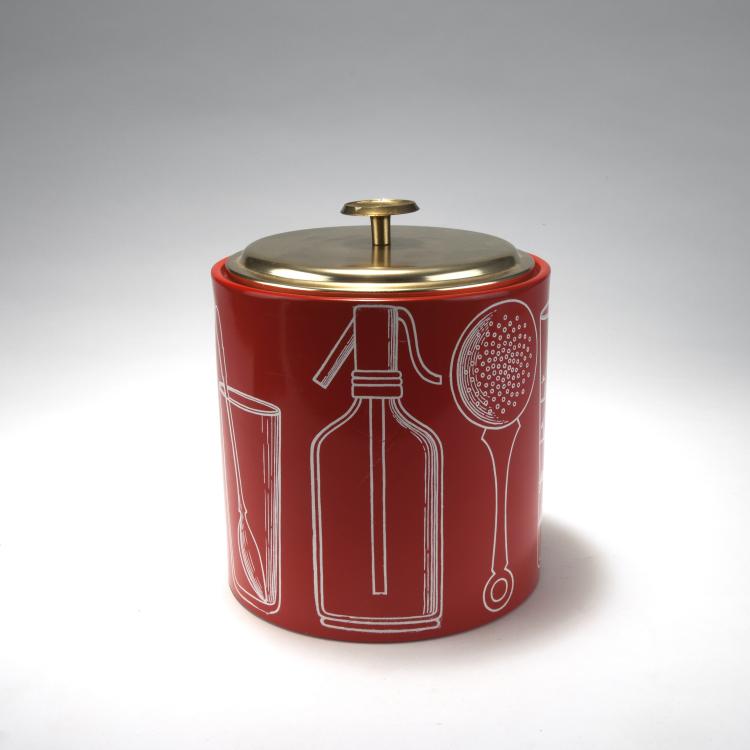 Bild 1 zu Objekt, Ice bucket, 1960s, Piero Fornasetti, Fornasetti, Mailand, 128B 373