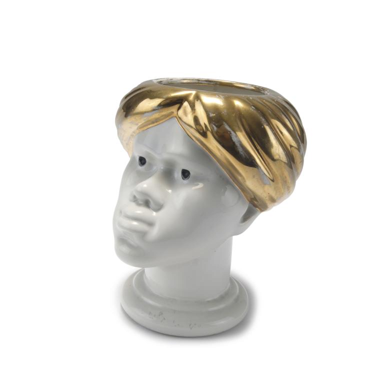 Hauptbild zu Objekt, 'Testa di Moro', 1960s, Piero Fornasetti, Fornasetti, Mailand, 128B 364