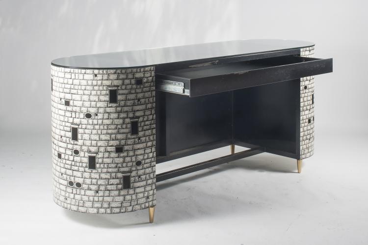 Bild 1 zu Objekt, Unikat Empfangstheke 'Architettura', 1990er Jahre, Barnaba Fornasetti, Fornasetti, Mailand, 128B 383