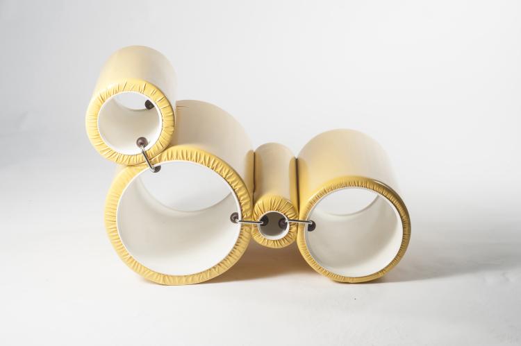 Bild 1 zu Objekt, 'Tube chair', 1969, Joe Colombo, Flexform, Meda Mailand, 128B 484